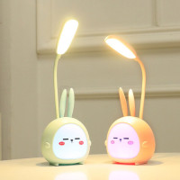 Cute Animal LED Desk Lamp Dimmable USB Powered Table Light Three-Color Temperature Child desk lamp